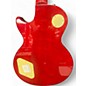 Used Epiphone Les Paul Standard Plain Top with Bigsby Trans Red Solid Body Electric Guitar