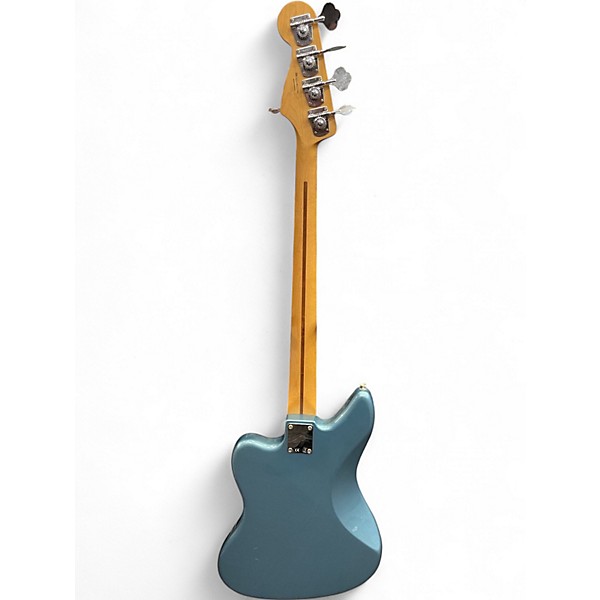 Used 2018 Fender Player Jaguar Bass Blue Electric Bass Guitar