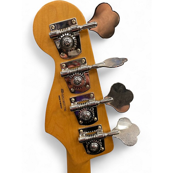 Used 2018 Fender Player Jaguar Bass Blue Electric Bass Guitar