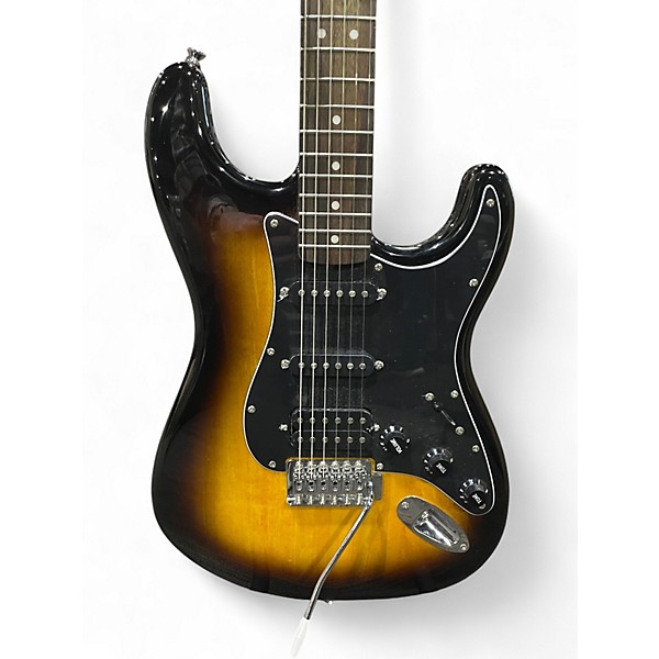 Used Squier Affinity Stratocaster Tobacco Burst Solid Body Electric Guitar