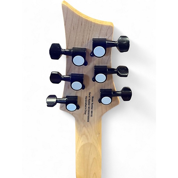 Used Mitchell MM100 Mini Walnut Solid Body Electric Guitar