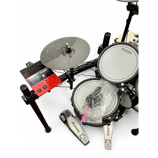 Used Alesis NITRO PRO 8 PC ELECTRONIC DRUM KIT Electric Drum Set