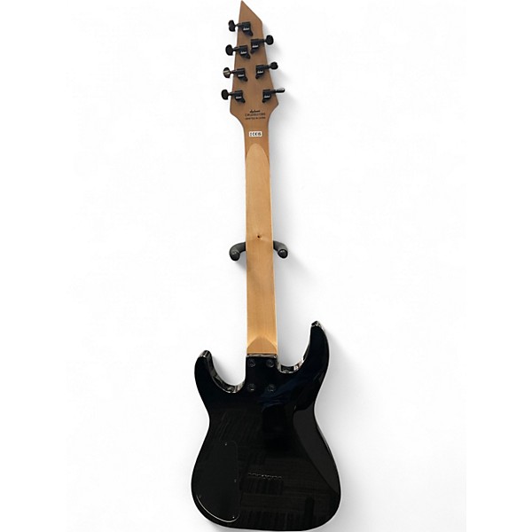 Used Jackson JS22-7 Dinky 7 String Black Solid Body Electric Guitar