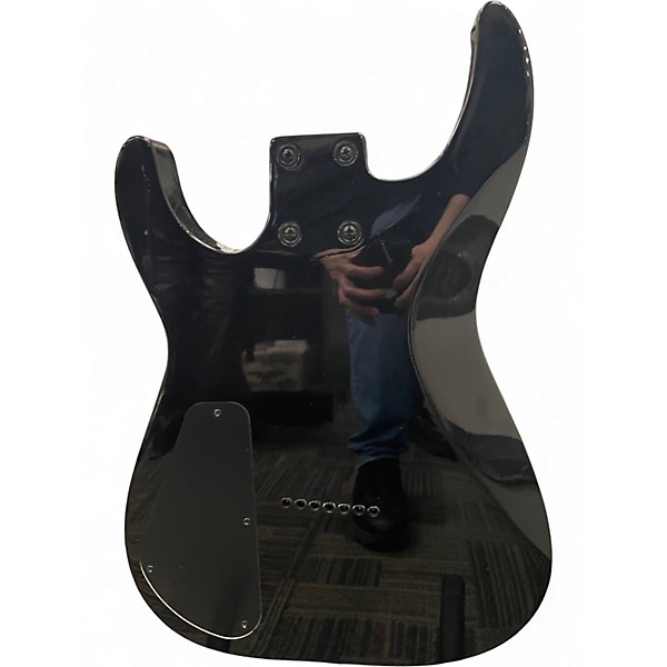 Used Jackson JS22-7 Dinky 7 String Black Solid Body Electric Guitar