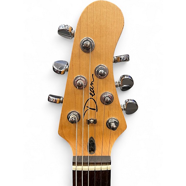 Used Dean Avalanche Green Solid Body Electric Guitar