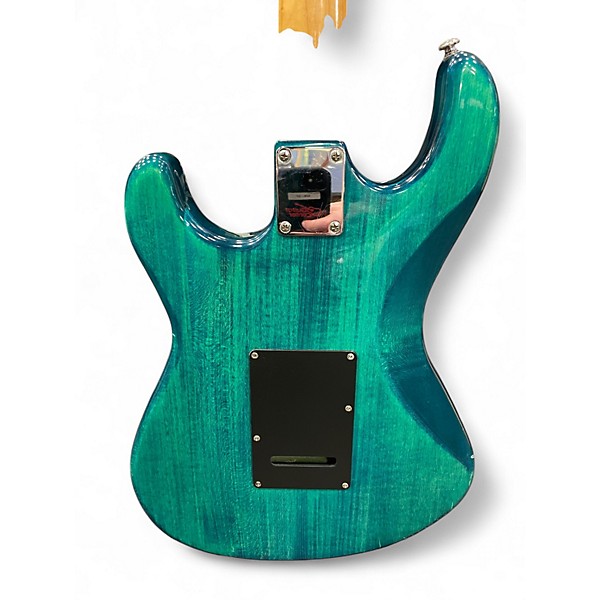 Used Dean Avalanche Green Solid Body Electric Guitar