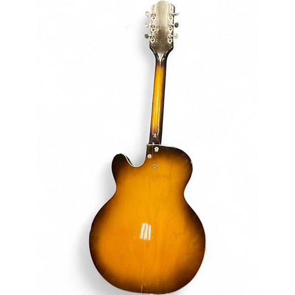 Used Silvertone VINTAGE SILVERTONE 1429 (F-60 JW) 2 Tone Sunburst Hollow Body Electric Guitar