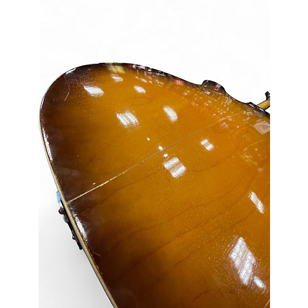 Used Silvertone VINTAGE SILVERTONE 1429 (F-60 JW) 2 Tone Sunburst Hollow Body Electric Guitar