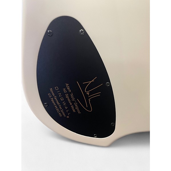 Used Dingwall NG3 COMBUSTION 6 WHITE Electric Bass Guitar