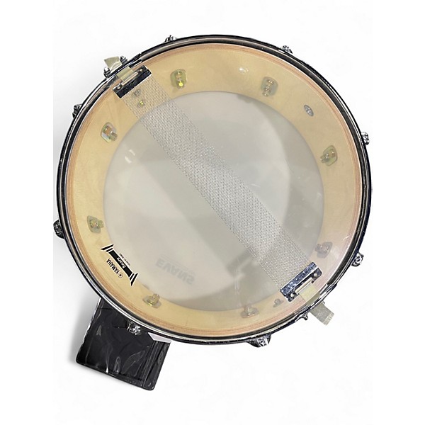 Used Yamaha 14X5.5 Stage Custom Snare Wine Red Drum