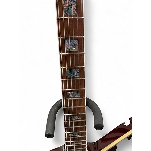 Used Firefly FFVX PINK BURST Solid Body Electric Guitar