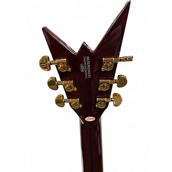 Used Firefly FFVX PINK BURST Solid Body Electric Guitar