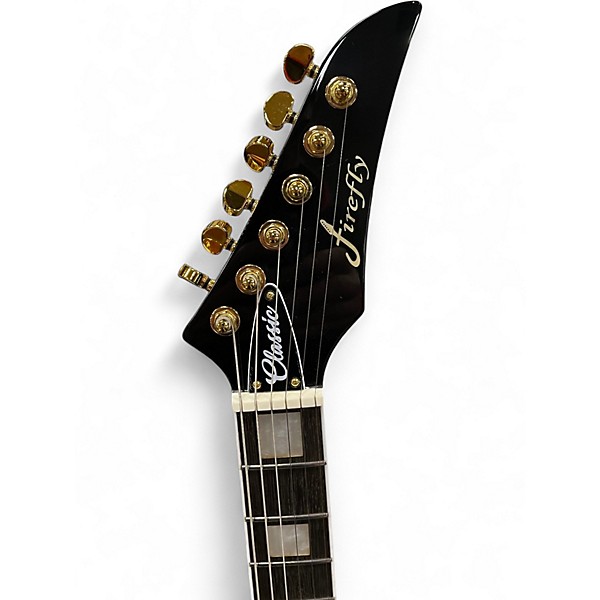 Used Firefly CLASSIC Brown Sunburst Solid Body Electric Guitar