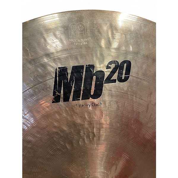 Used MEINL 16in MB 20 Cymbal