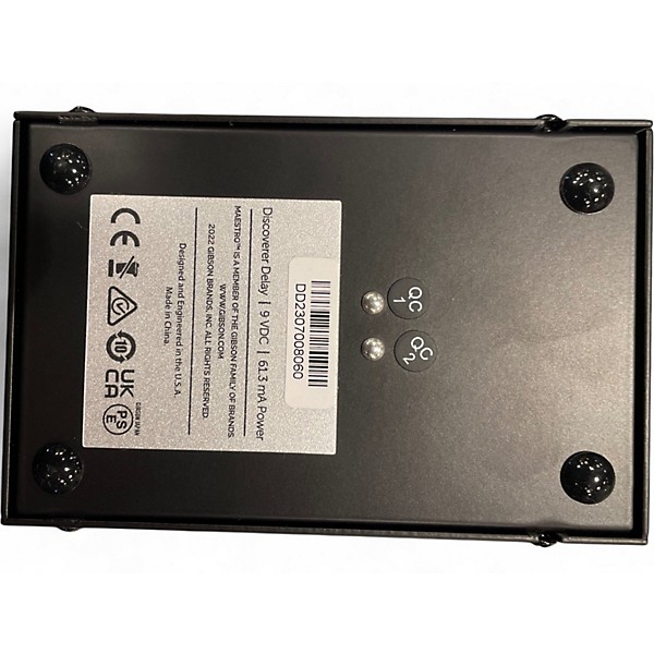 Used Maestro DISCOVERY DELAY Effect Pedal