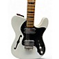 Used Squier Classic Vibe 70s Thinline Telecaster Olympic White Hollow Body Electric Guitar