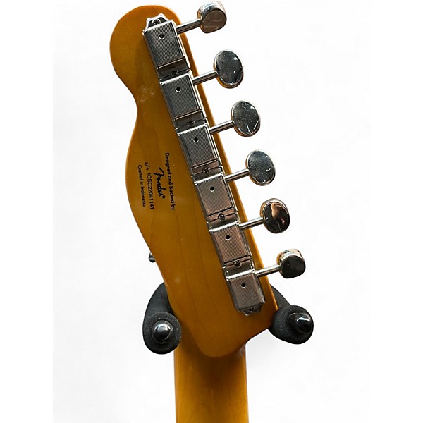 Used Squier Classic Vibe 70s Thinline Telecaster Olympic White Hollow Body Electric Guitar