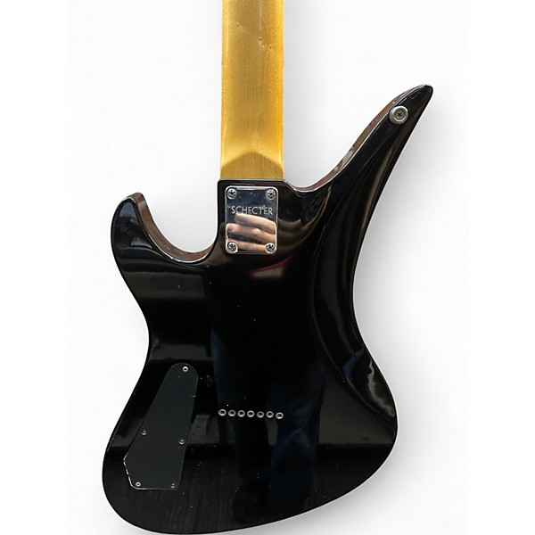Used Schecter Guitar Research Diamond Series Revenge 7 Black Solid Body Electric Guitar