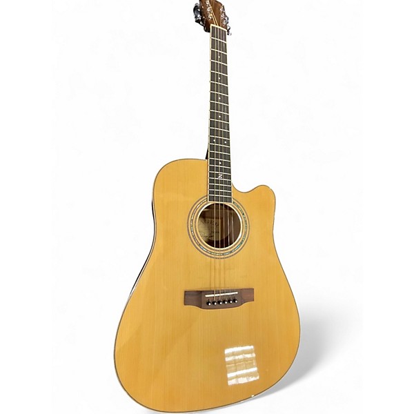 Used Zager ZAD-50CE/N NATURAL Acoustic Electric Guitar