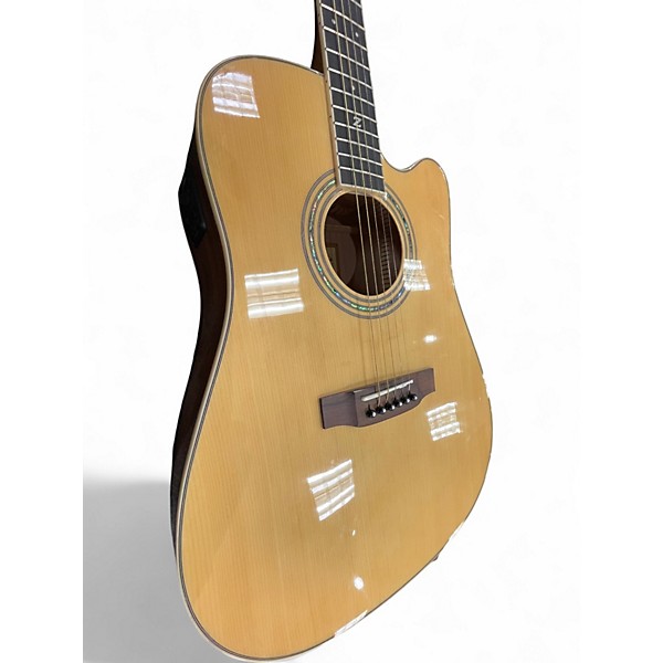 Used Zager ZAD-50CE/N NATURAL Acoustic Electric Guitar