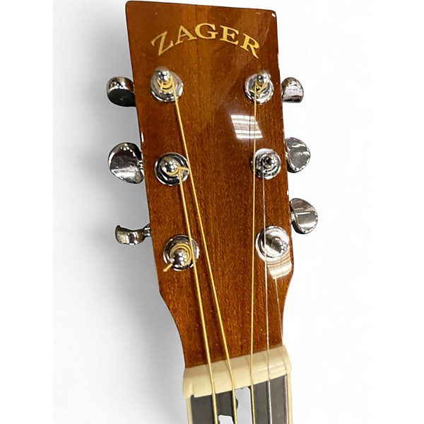 Used Zager ZAD-50CE/N NATURAL Acoustic Electric Guitar