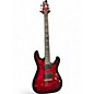 Used Schecter Guitar Research Demon 6 Crimson Red Solid Body Electric Guitar thumbnail