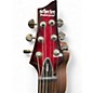 Used Schecter Guitar Research Demon 6 Crimson Red Solid Body Electric Guitar