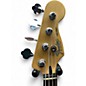 Used Fender Standard Jazz Bass Black and White Electric Bass Guitar