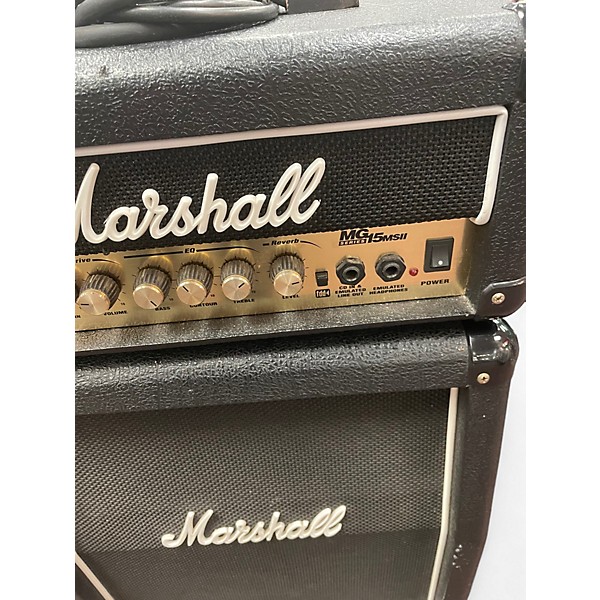 Used Marshall MG15MSII Micro Stack Guitar Stack
