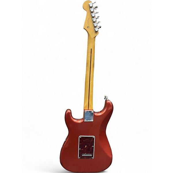 Used Fender Player Plus Stratocaster Aged Candy Apple Solid Body Electric Guitar