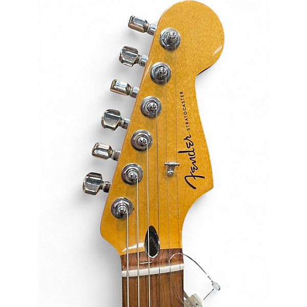 Used Fender Player Plus Stratocaster Aged Candy Apple Solid Body Electric Guitar