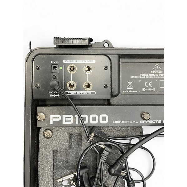 Used Behringer PB1000 Pedal Board