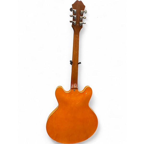 Used Epiphone Nick Valensi Bigsby Orange Hollow Body Electric Guitar