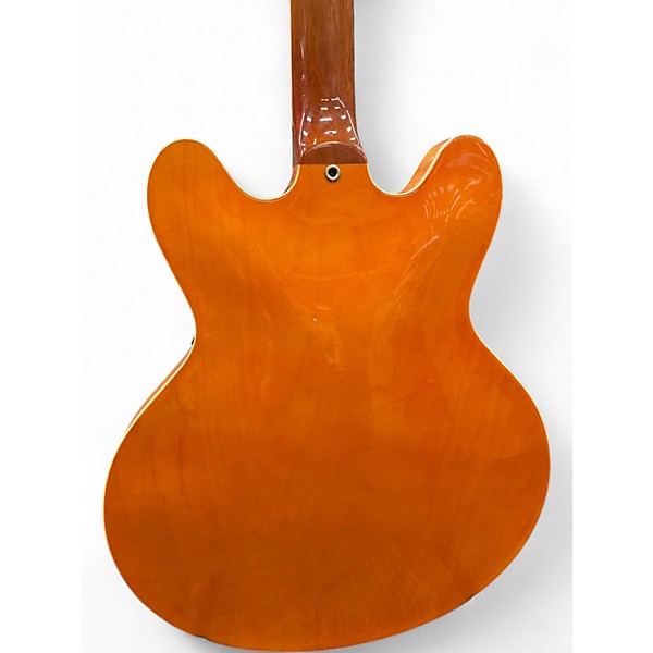 Used Epiphone Nick Valensi Bigsby Orange Hollow Body Electric Guitar