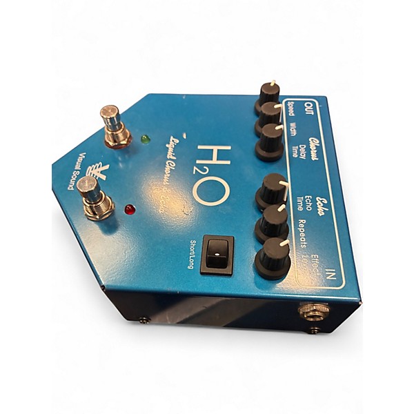 Used Visual Sound H2O Liquid Chorus Echo Effect Processor