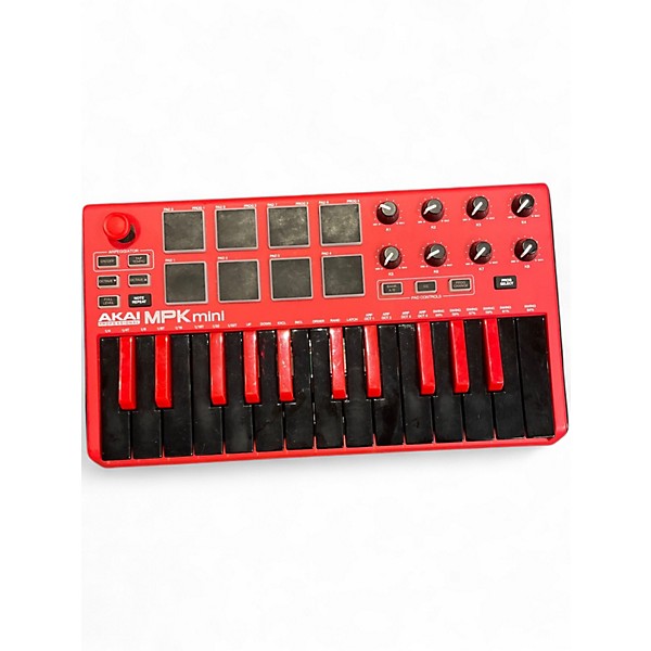 Used 2020s Akai Professional MPK Mini MIDI Controller