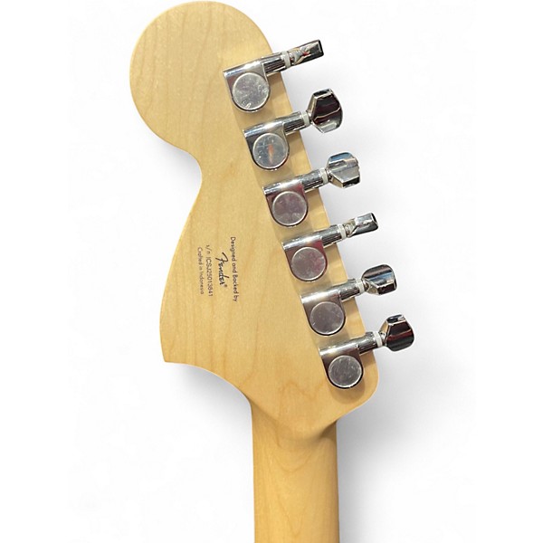 Used Squier Affinity Stratocaster Black Solid Body Electric Guitar