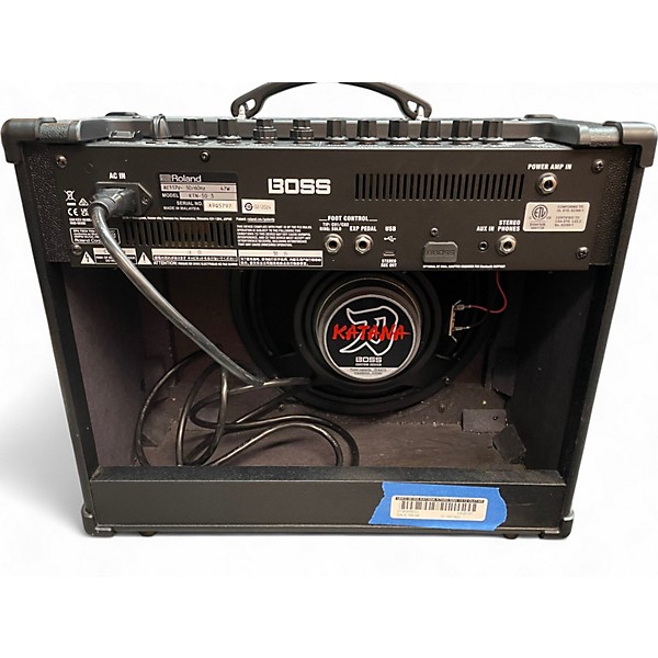 Used BOSS Katana KTN50 50W 1X12 Guitar Combo Amp