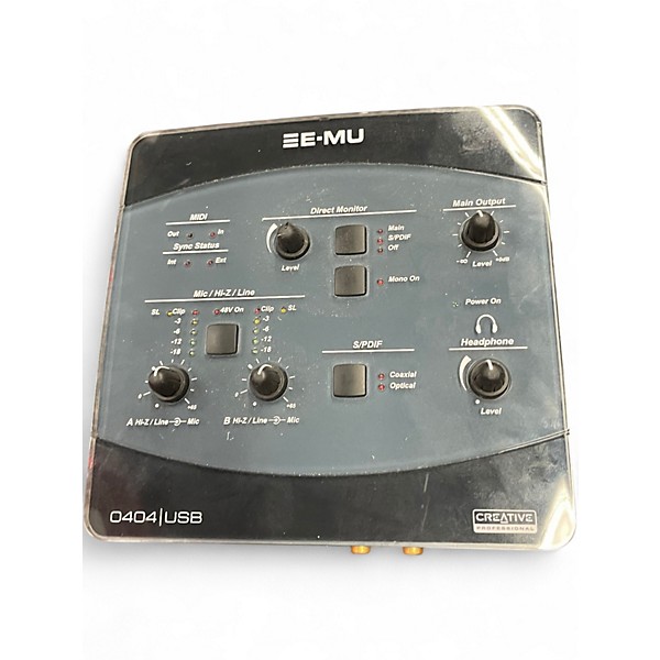 Used E-mu 0404 USB Audio Interface