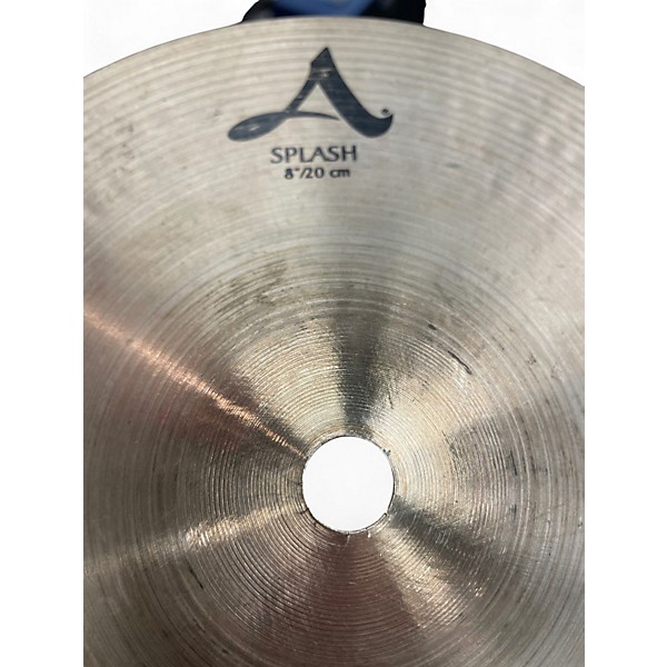 Used Zildjian 8in A Series Splash Cymbal