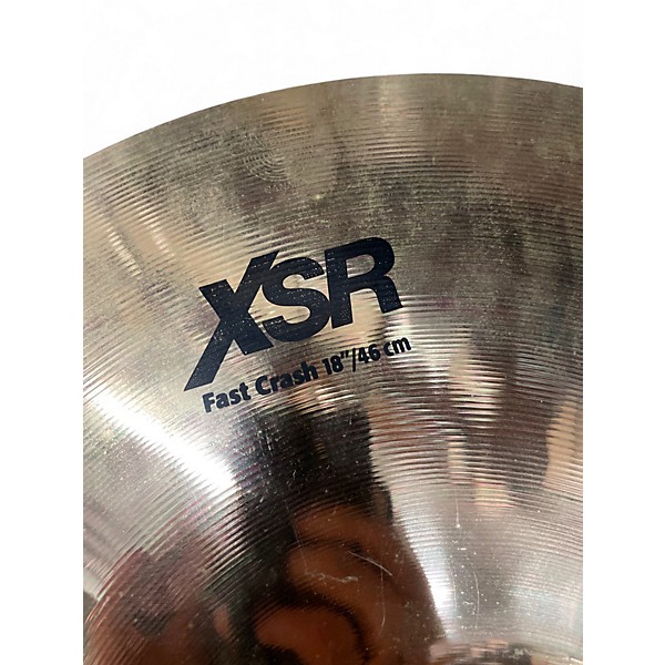 Used SABIAN 18in XSR FAST CRASH Cymbal