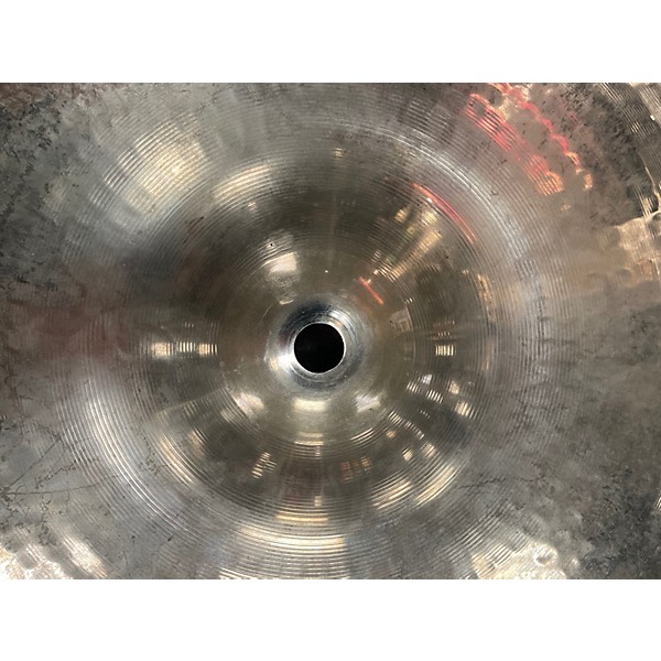 Used Zildjian 14in A Custom Mastersound Hi Hat Pair Cymbal