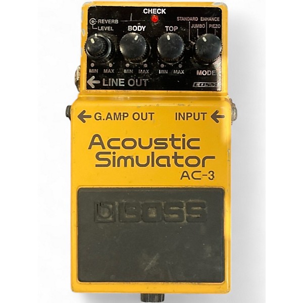 Used BOSS AC3 Acoustic Simulator Effect Pedal