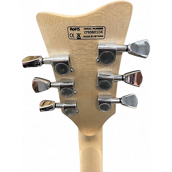 Used Amazon MISC GUITAR Black Solid Body Electric Guitar