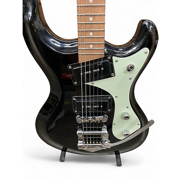 Used Amazon MISC GUITAR Black Solid Body Electric Guitar