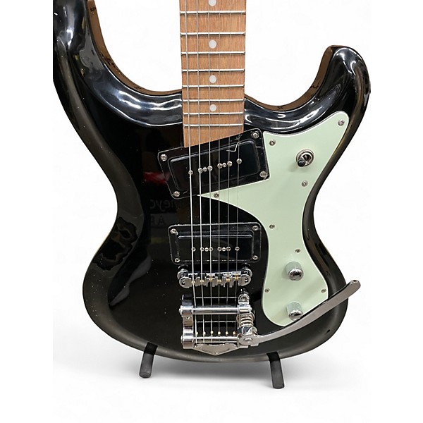 Used Amazon MISC GUITAR Black Solid Body Electric Guitar