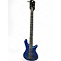 Used Spector Performer 5 Metallic Blue Electric Bass Guitar thumbnail