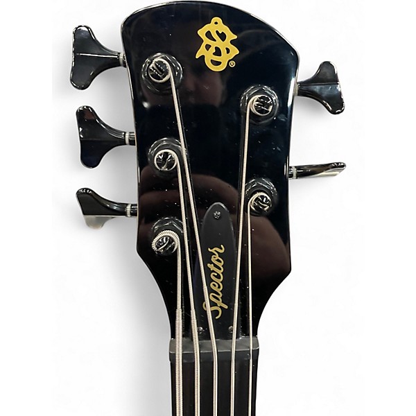 Used Spector Performer 5 Metallic Blue Electric Bass Guitar