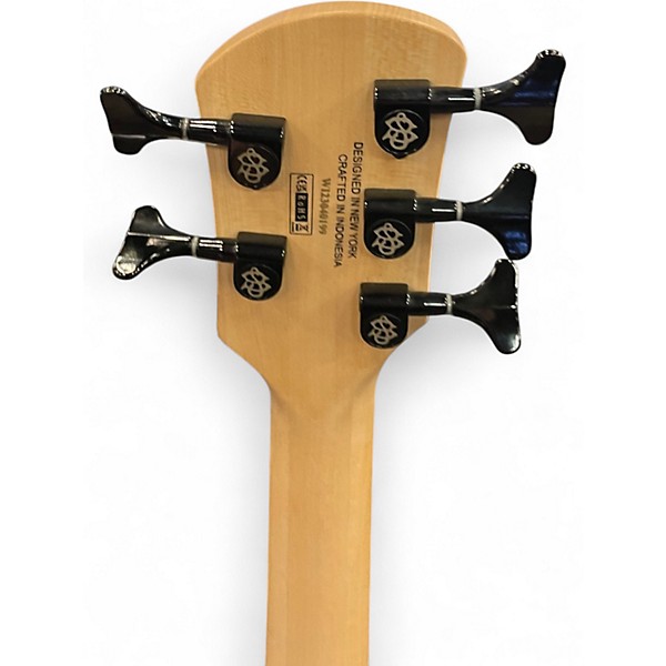 Used Spector Performer 5 Metallic Blue Electric Bass Guitar