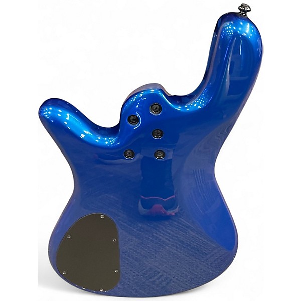 Used Spector Performer 5 Metallic Blue Electric Bass Guitar